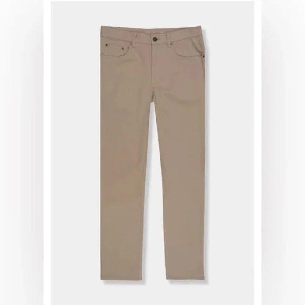NWT GenTeal Mens Size 38 38x32 Khaki Comfort Flex Five-Pocket Stretch Pant NEW